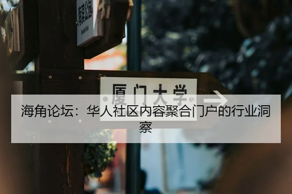 海角论坛：华人社区内容聚合门户的行业洞察